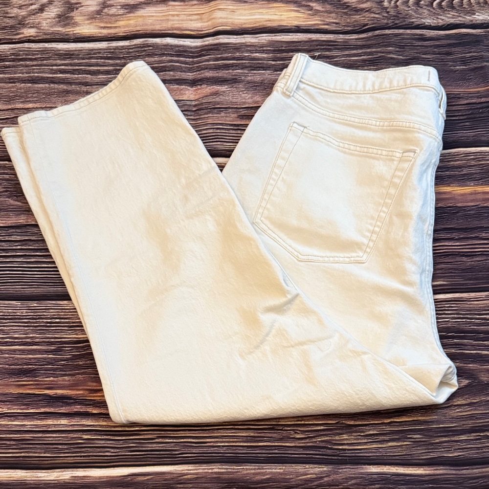 Abercrombie Ankle Straight Curve Love Jeans